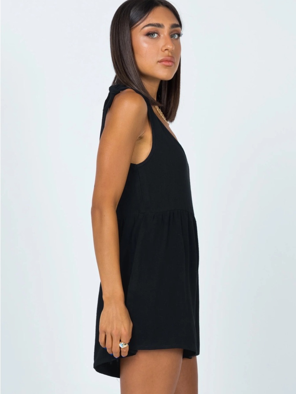 Princess Polly Tay Romper Black - Picture 4 of 6
